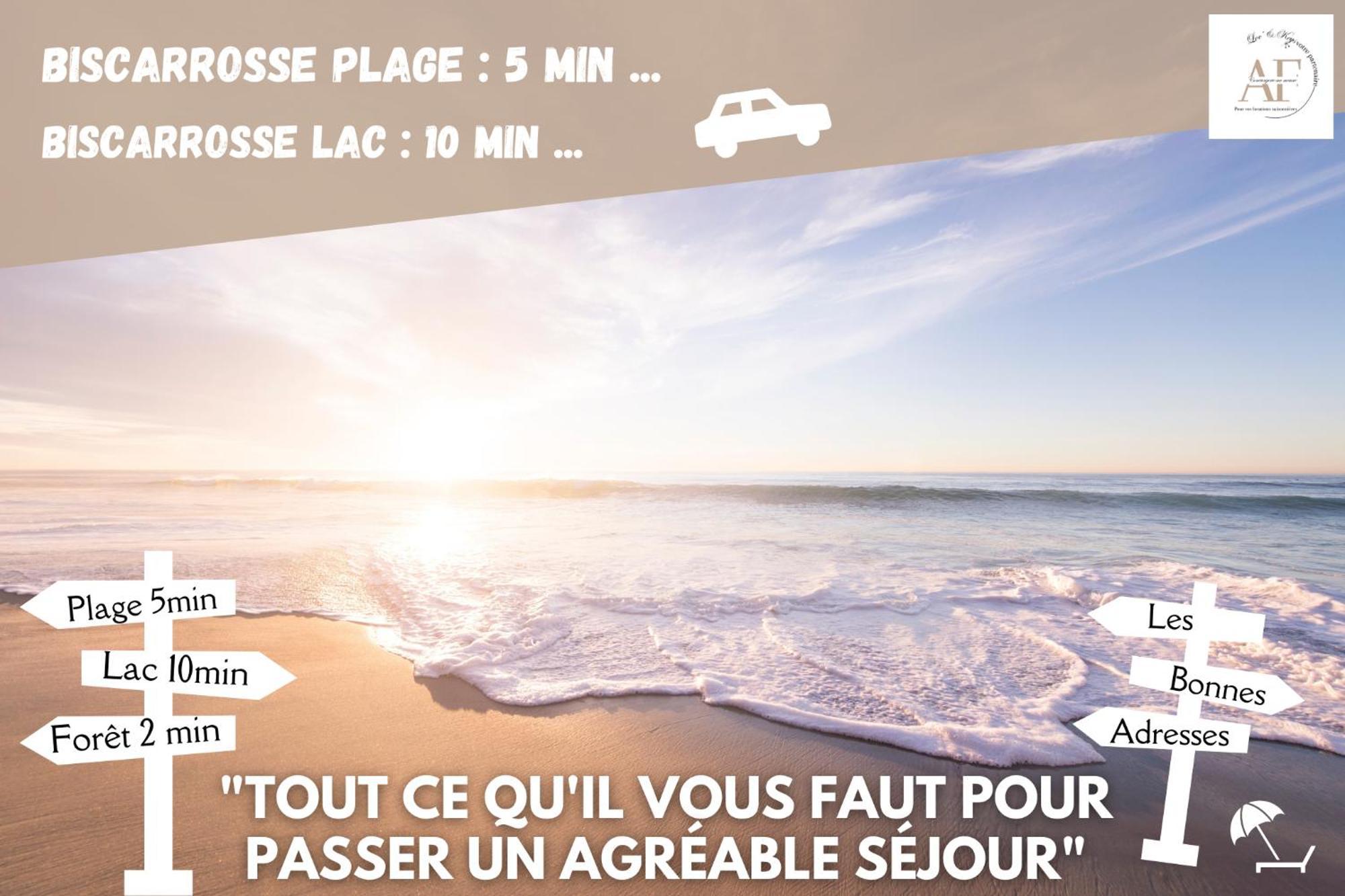 Petite Maison A Biscarrosse - Plage Экстерьер фото
